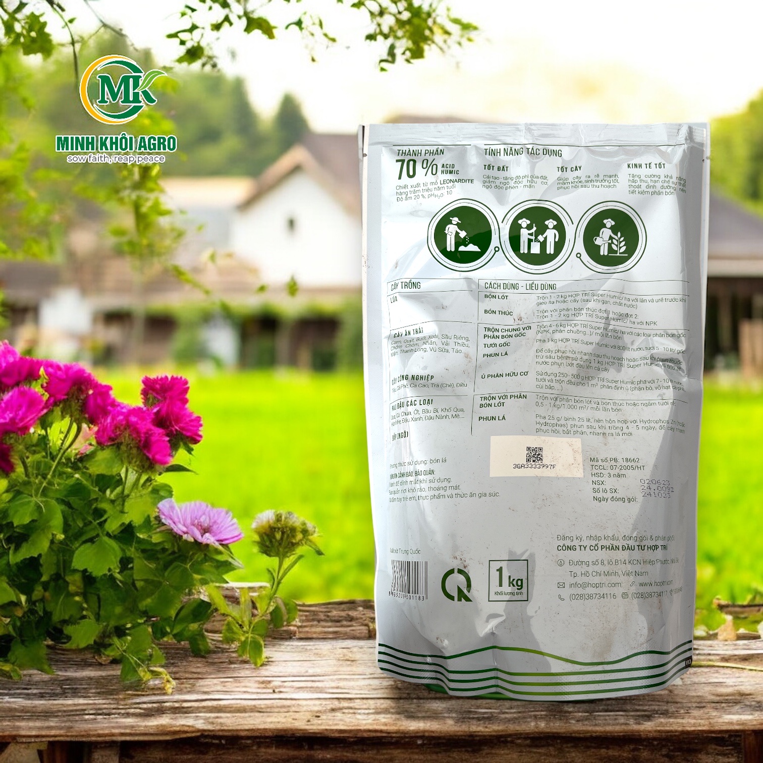 Super Humic Hợp Trí - Gói 1kg